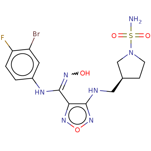 Chemical structure of BindingDB Monomer ID 571732