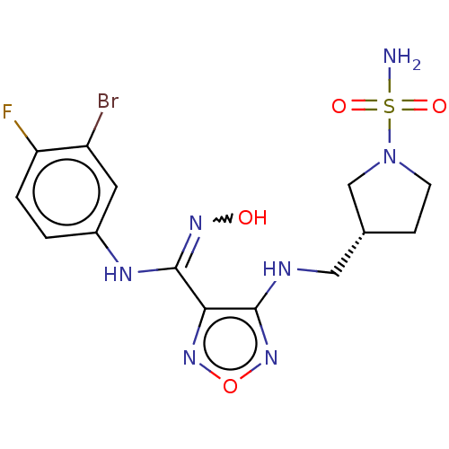 Chemical structure of BindingDB Monomer ID 571733
