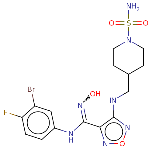 Chemical structure of BindingDB Monomer ID 571740