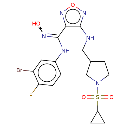Chemical structure of BindingDB Monomer ID 571743
