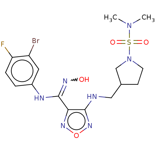Chemical structure of BindingDB Monomer ID 571744