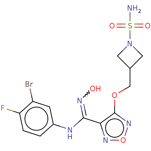 Chemical structure of BindingDB Monomer ID 571747