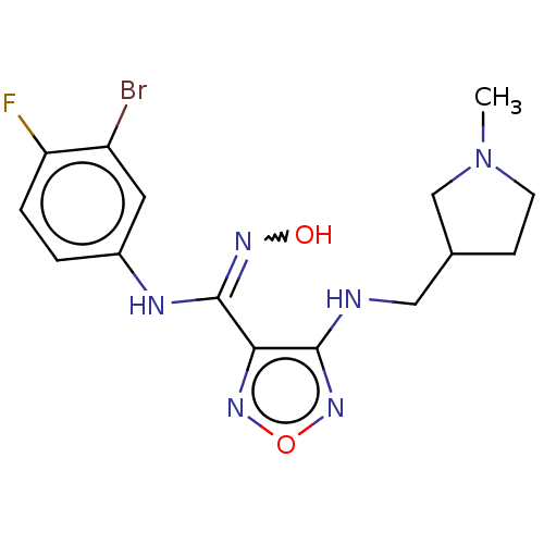 Chemical structure of BindingDB Monomer ID 571750