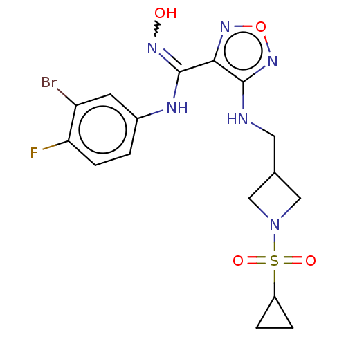 Chemical structure of BindingDB Monomer ID 571754