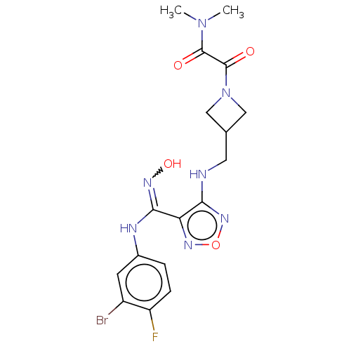 Chemical structure of BindingDB Monomer ID 571755