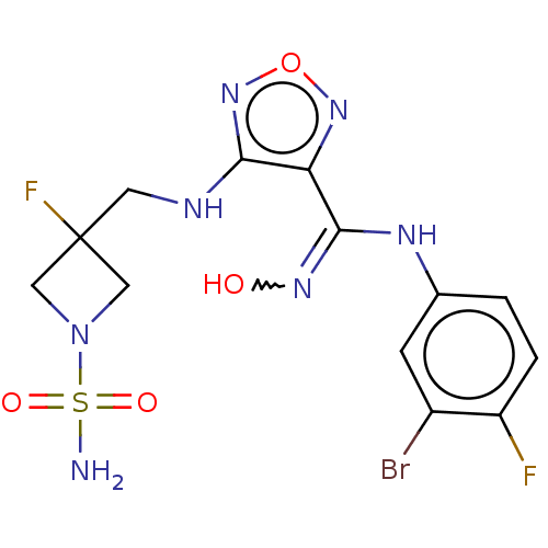 Chemical structure of BindingDB Monomer ID 571756