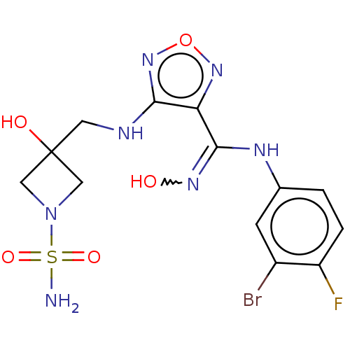 Chemical structure of BindingDB Monomer ID 571757