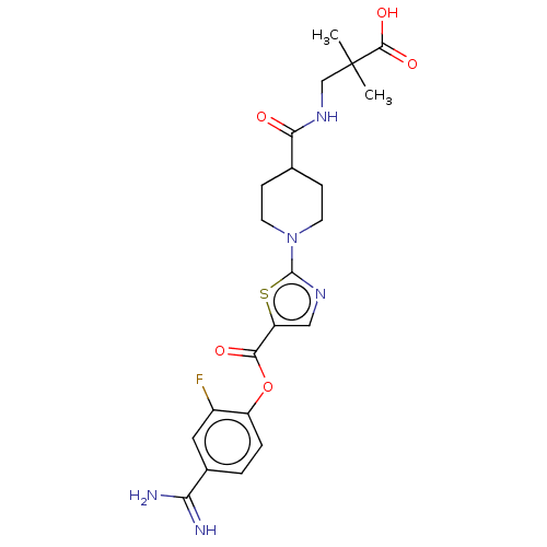 Chemical structure of BindingDB Monomer ID 571789