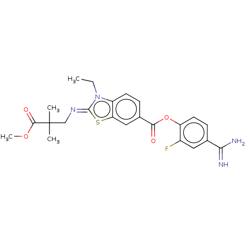 Chemical structure of BindingDB Monomer ID 571834