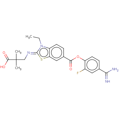 Chemical structure of BindingDB Monomer ID 571836