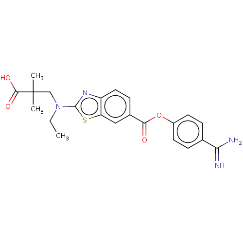 Chemical structure of BindingDB Monomer ID 571842