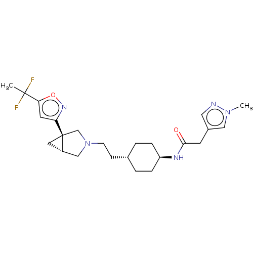 Chemical structure of BindingDB Monomer ID 571886