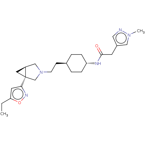 Chemical structure of BindingDB Monomer ID 571899