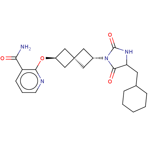 Chemical structure of BindingDB Monomer ID 571909