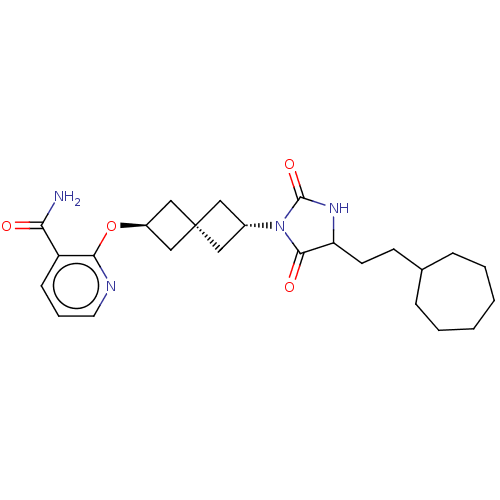 Chemical structure of BindingDB Monomer ID 571950