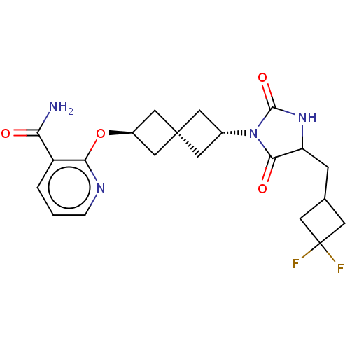 Chemical structure of BindingDB Monomer ID 571953