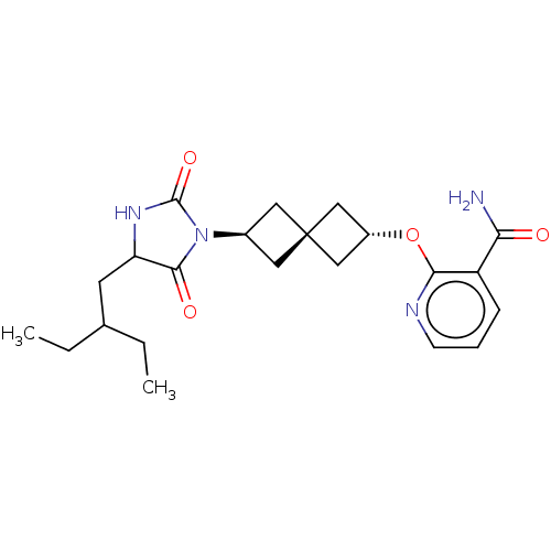 Chemical structure of BindingDB Monomer ID 571955