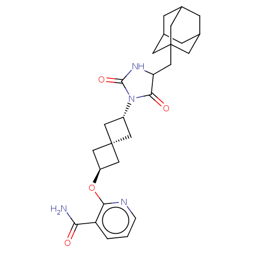 Chemical structure of BindingDB Monomer ID 571975