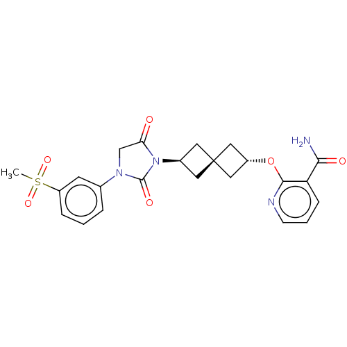 Chemical structure of BindingDB Monomer ID 571996
