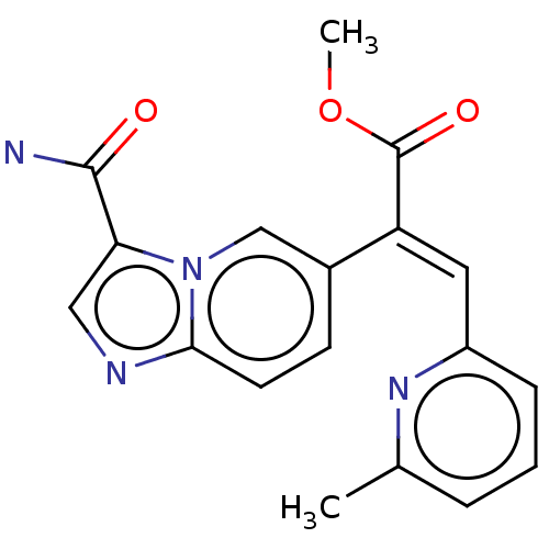Chemical structure of BindingDB Monomer ID 572034
