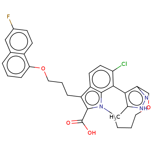 Chemical structure of BindingDB Monomer ID 572162