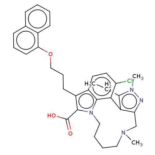 Chemical structure of BindingDB Monomer ID 572169
