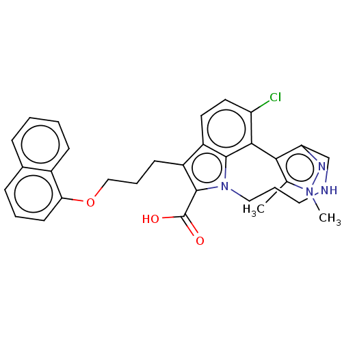 Chemical structure of BindingDB Monomer ID 572175