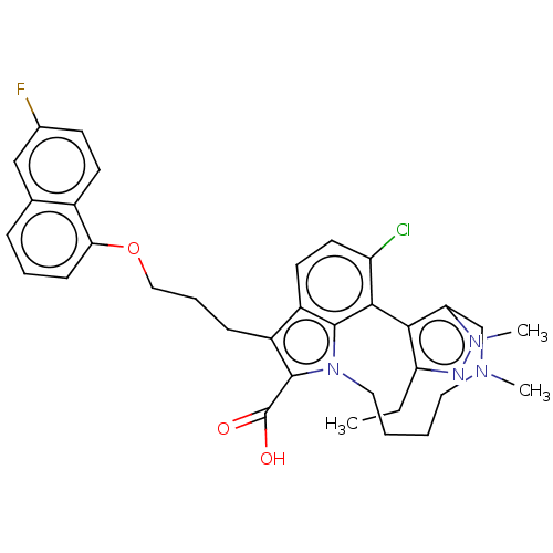 Chemical structure of BindingDB Monomer ID 572186