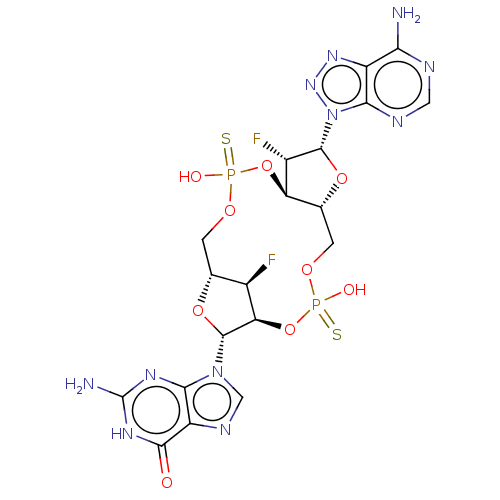 Chemical structure of BindingDB Monomer ID 573942