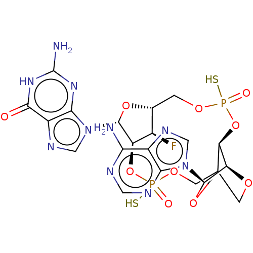 Chemical structure of BindingDB Monomer ID 573949