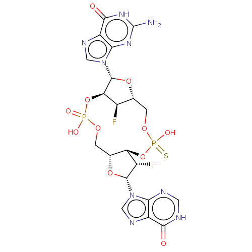 Chemical structure of BindingDB Monomer ID 573985