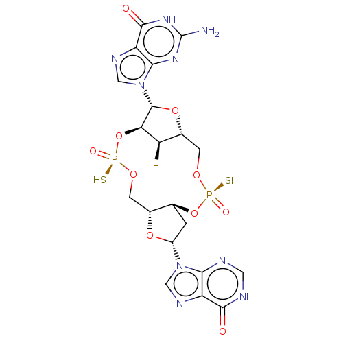Chemical structure of BindingDB Monomer ID 573989