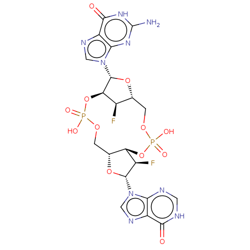 Chemical structure of BindingDB Monomer ID 573996