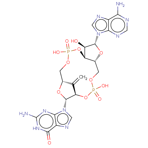 Chemical structure of BindingDB Monomer ID 574008