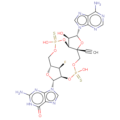 Chemical structure of BindingDB Monomer ID 574016