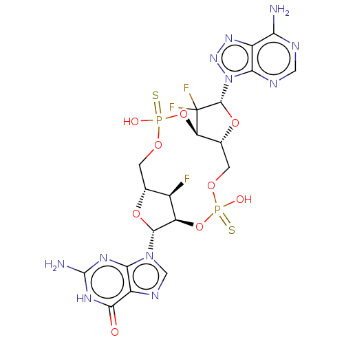 Chemical structure of BindingDB Monomer ID 574040