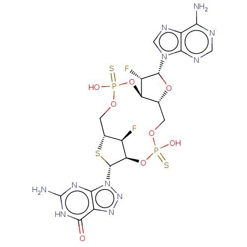 Chemical structure of BindingDB Monomer ID 574093