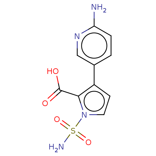 Chemical structure of BindingDB Monomer ID 574712