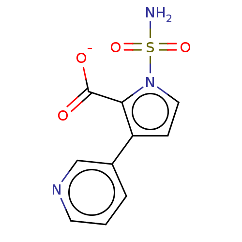 Chemical structure of BindingDB Monomer ID 574716