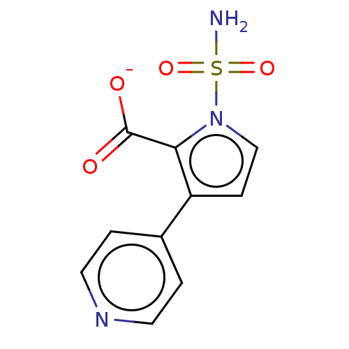 Chemical structure of BindingDB Monomer ID 574717