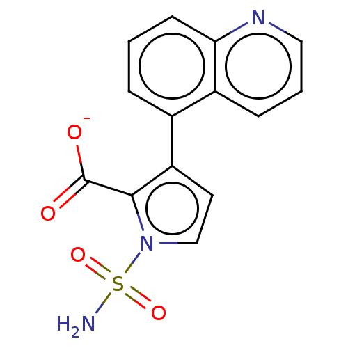 Chemical structure of BindingDB Monomer ID 574718