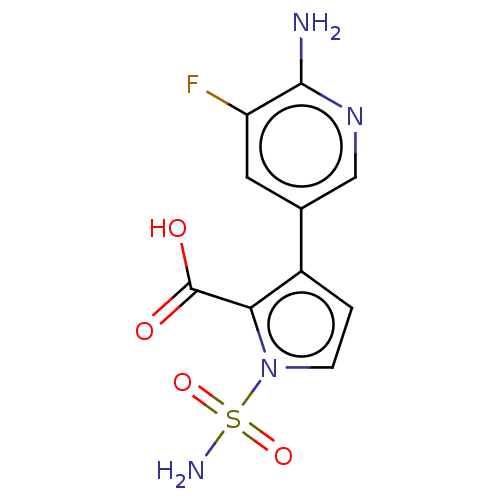 Chemical structure of BindingDB Monomer ID 574723