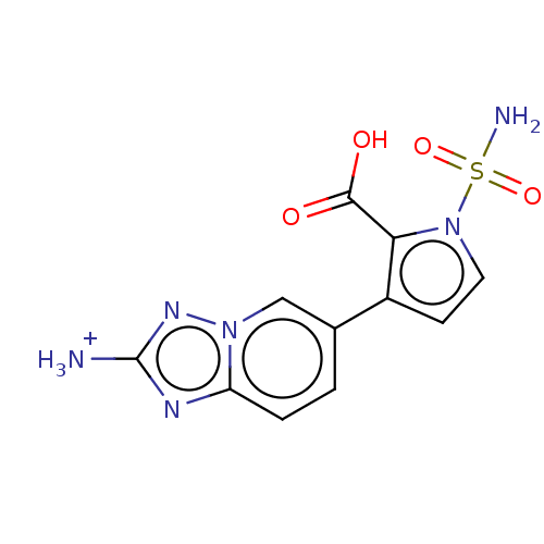 Chemical structure of BindingDB Monomer ID 574734