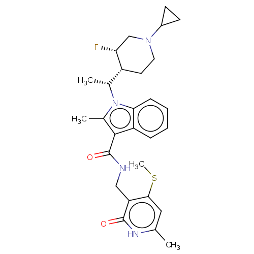 Chemical structure of BindingDB Monomer ID 574910