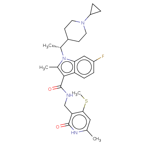 Chemical structure of BindingDB Monomer ID 574911