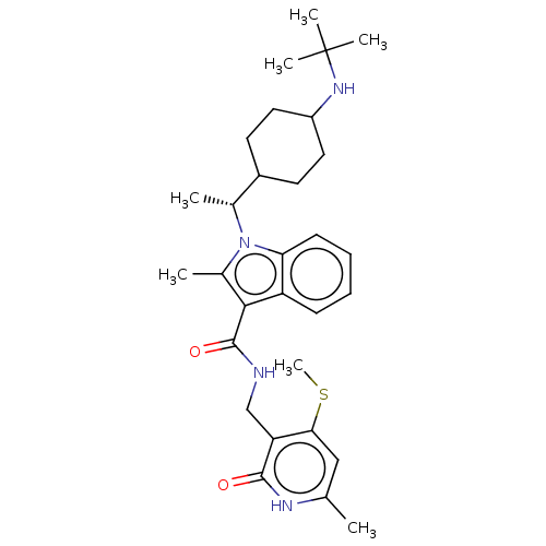 Chemical structure of BindingDB Monomer ID 574916