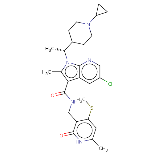 Chemical structure of BindingDB Monomer ID 574927
