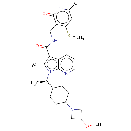 Chemical structure of BindingDB Monomer ID 574936