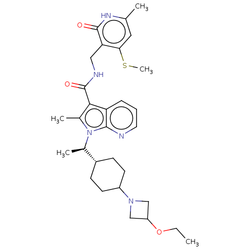 Chemical structure of BindingDB Monomer ID 574957