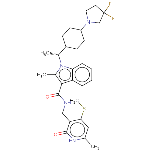 Chemical structure of BindingDB Monomer ID 574963